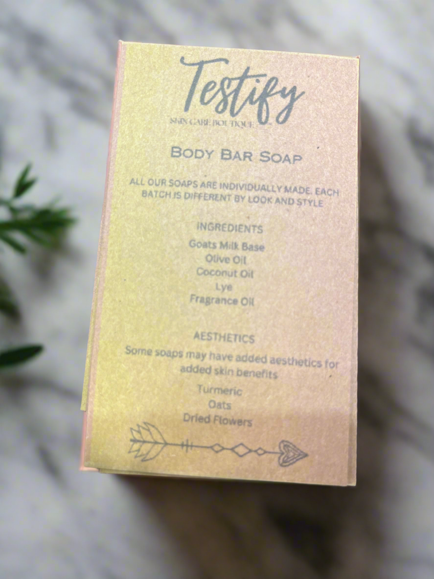 All Natural Goats Milk Body Bar Soap