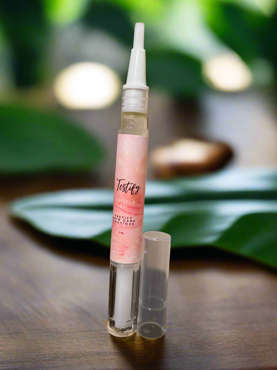 All Natural Cuticle Oil made with plantain oil