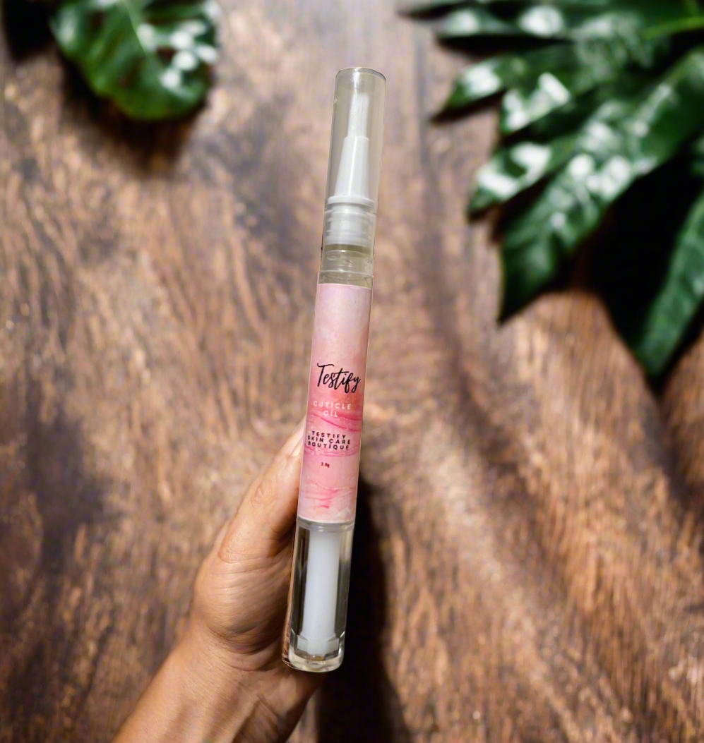 All Natural Cuticle Oil made with plantain oil