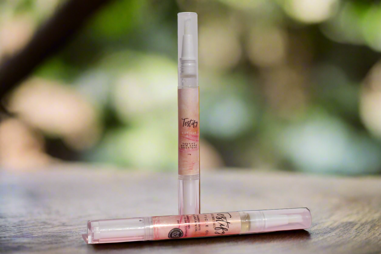 All Natural Cuticle Oil made with plantain oil