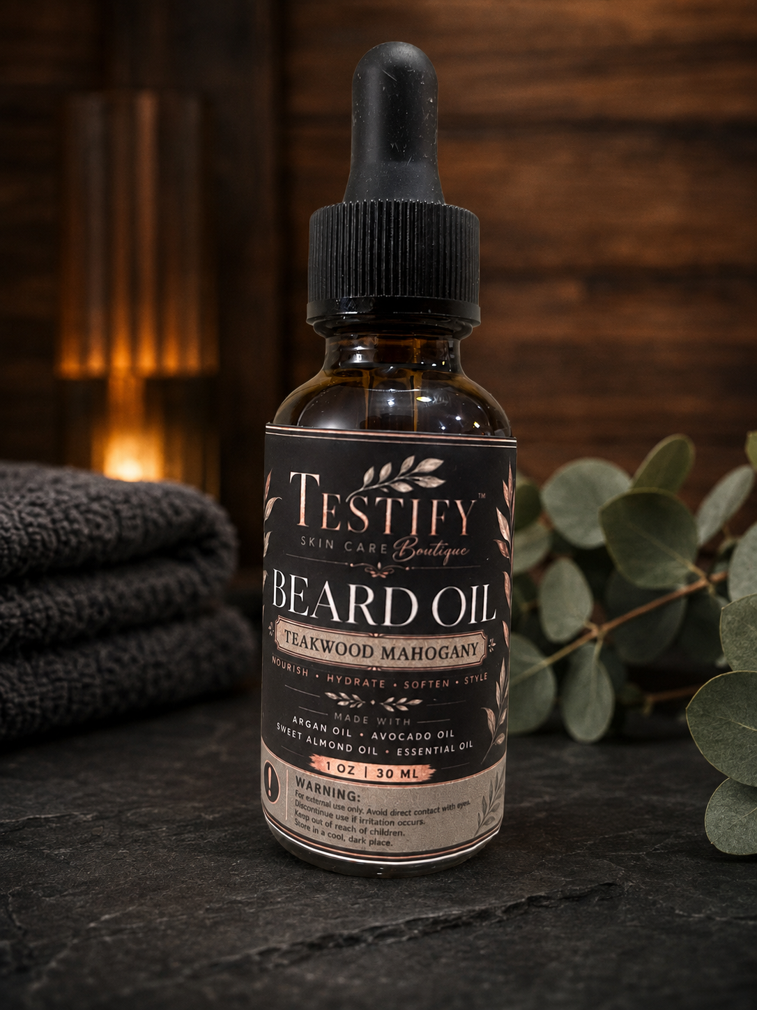 Nourishing Beard Oil – Hydrating Oil for Beard & Skin
