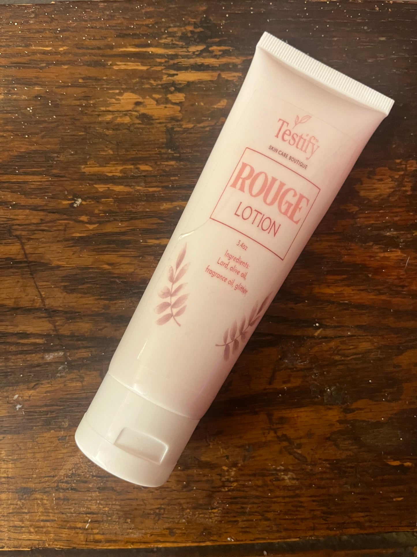 Pure Radiance All-Natural Body Lotion-with glitter 3.4oz