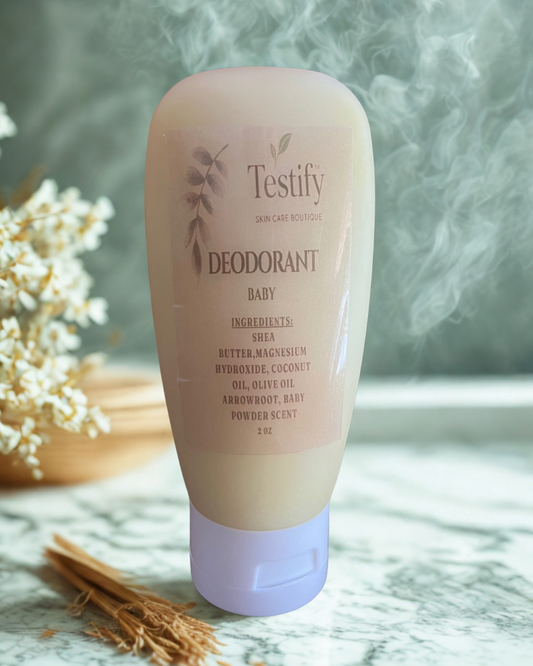 Baby Deodorant Lotion – Aluminum-Free Natural Deodorant for Sensitive Skin (2 oz)