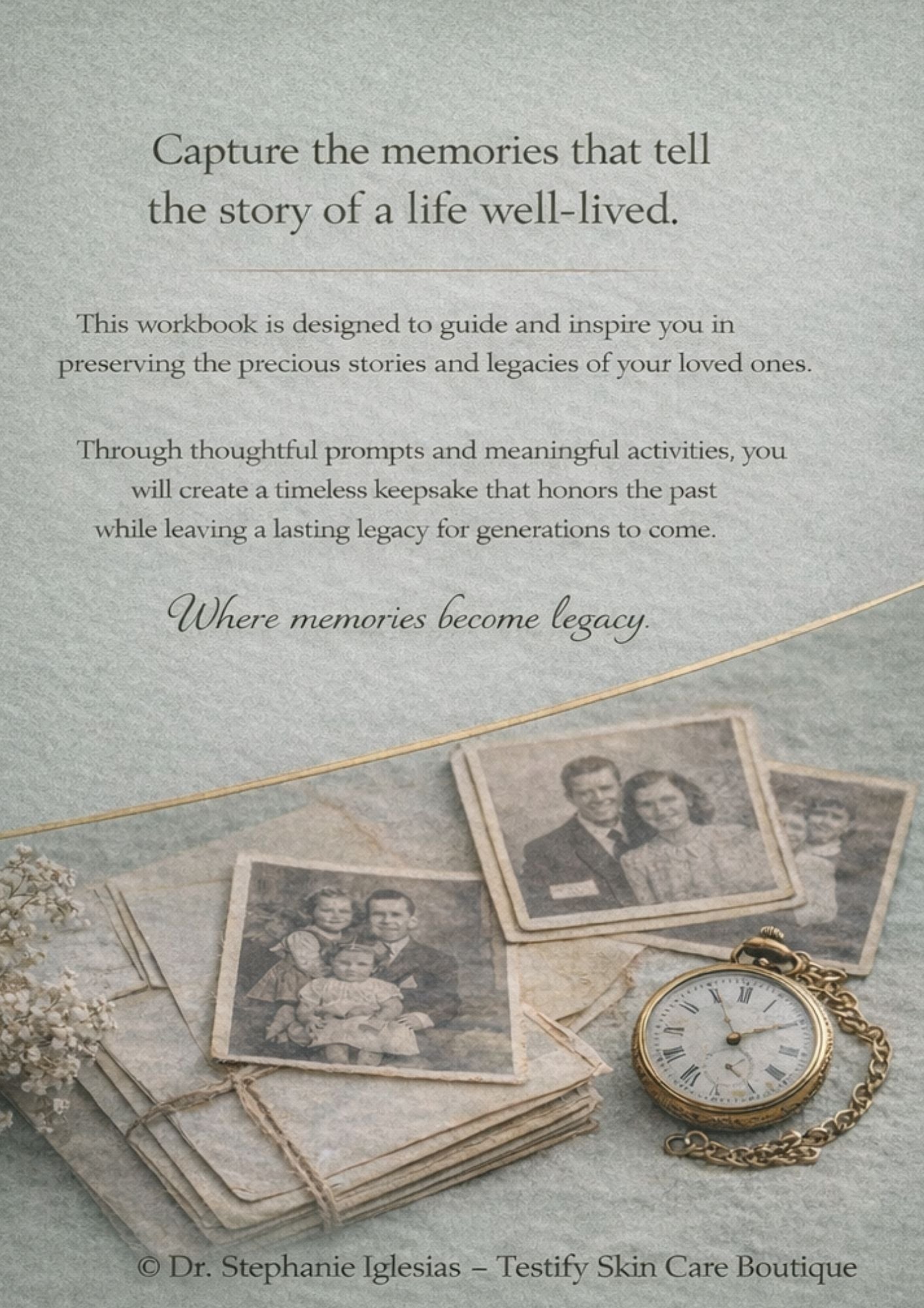 Honoring Their Stories Workbook