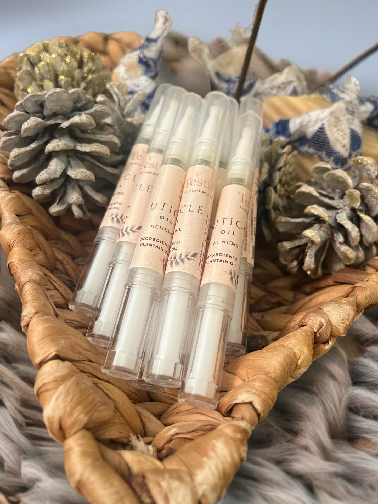 All Natural Cuticle Oil made with plantain oil