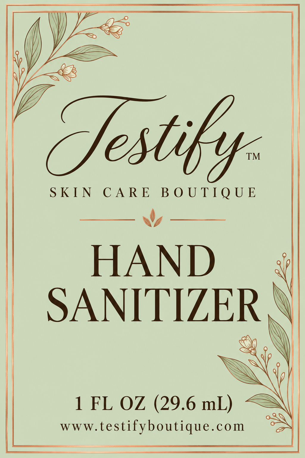 Front label artwork